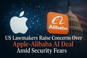 US Lawmakers Raise Concerns Over Apple-Alibaba AI Deal Amid Security Fears