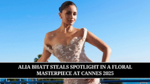 Alia Bhatt Steals Spotlight in a Floral Masterpiece at Cannes 2025