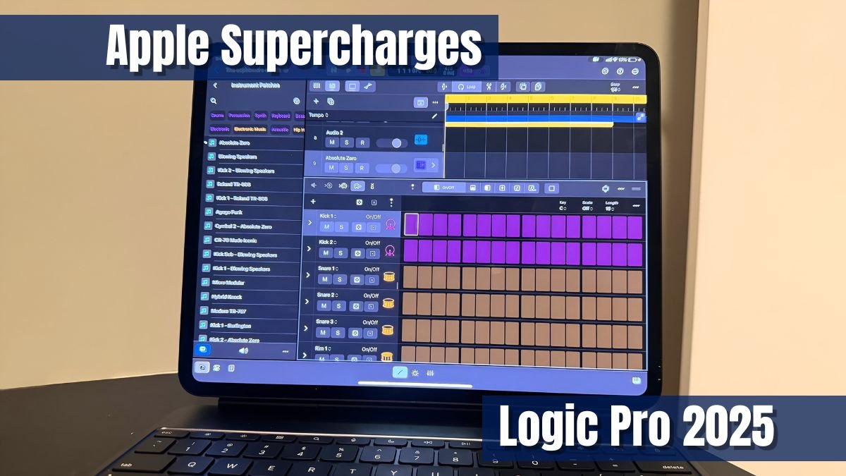 Apple Supercharges Logic Pro 2025: New Features for Mac & iPad Explained