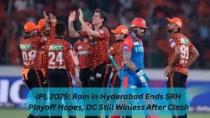 IPL 2025: Rain in Hyderabad Ends SRH Playoff Hopes, DC Still Winless After Clash