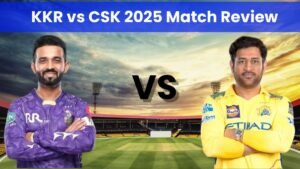 KKR vs CSK 2025 Match Review: Scorecard and Highlights (10 Quick Points)