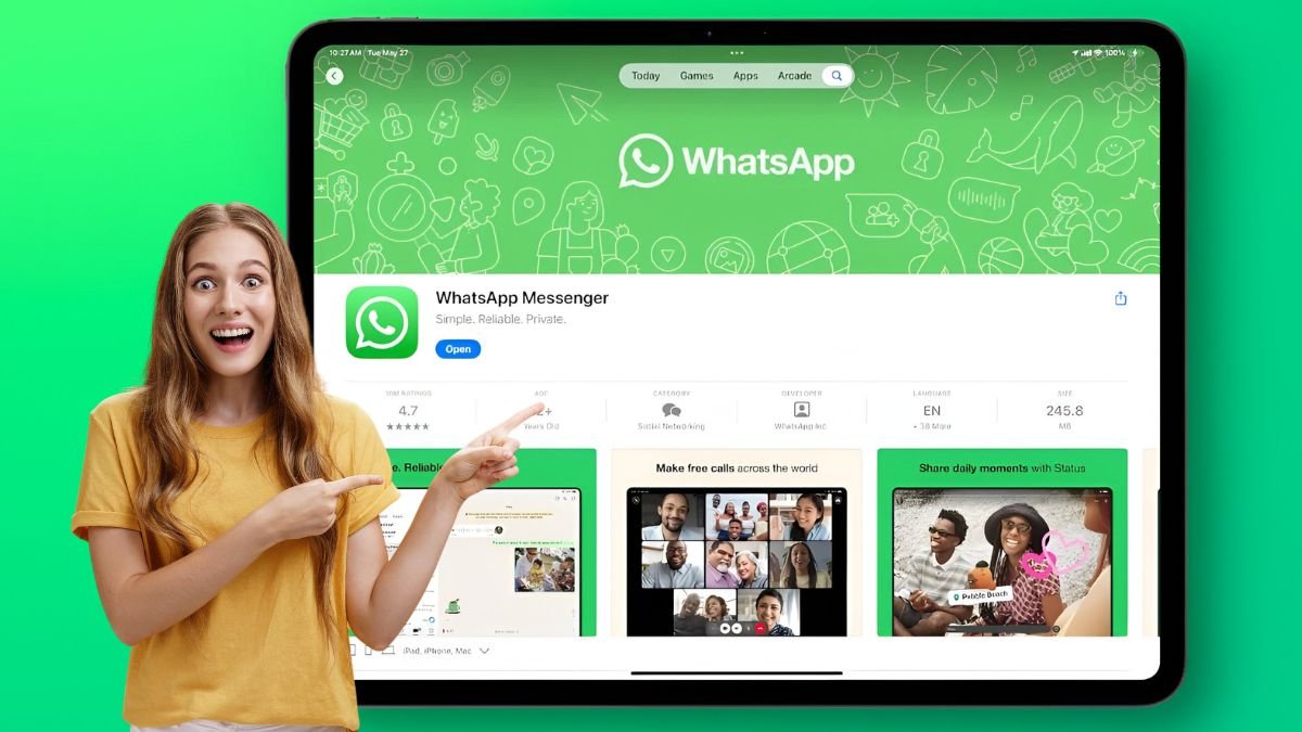 WhatsApp launched for iPad