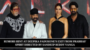 Rumors Hint at Deepika Padukone’s Exit from Prabhas’ Spirit Directed by Sandeep Reddy Vanga