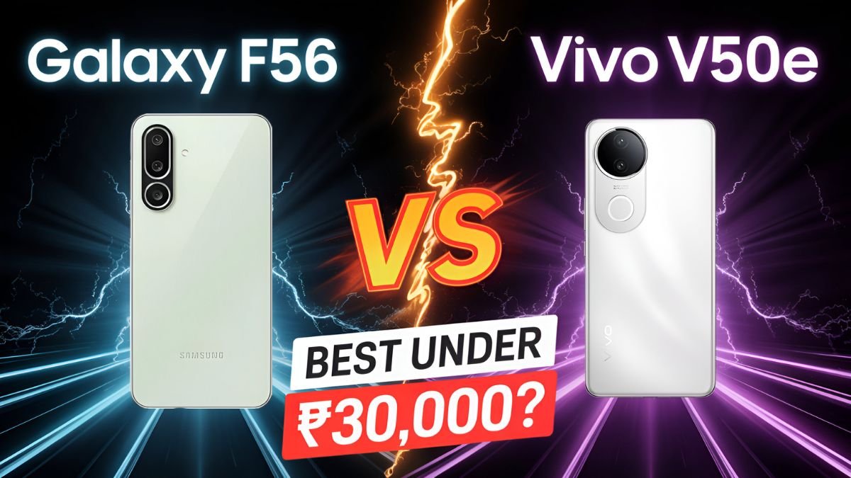 Samsung Galaxy F56 vs Vivo V50e: Ultimate ₹30000 Smartphone Comparison