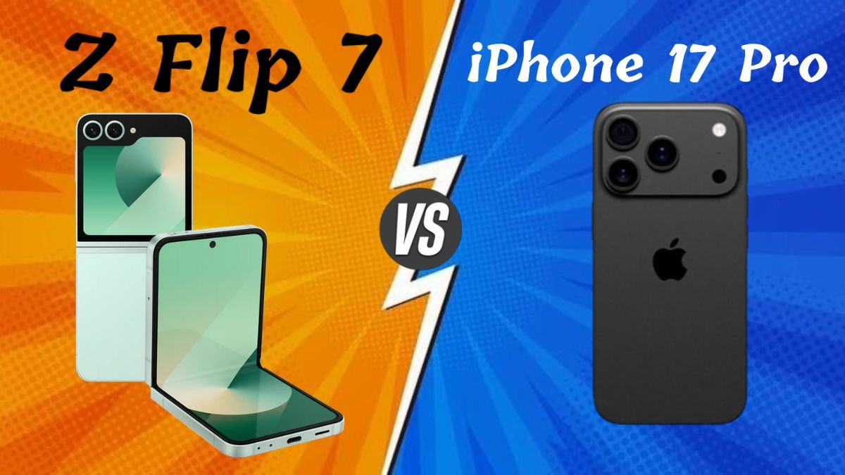 $1100 Face-Off Z Flip 7 vs iPhone 17 Pro –