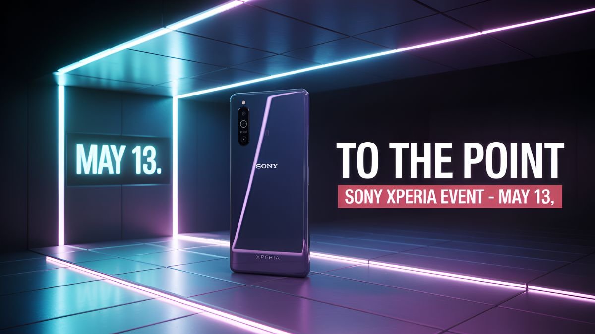 To the point: Sony Xperia Event May 13: Get Ready for the Xperia 1 VII Reveal