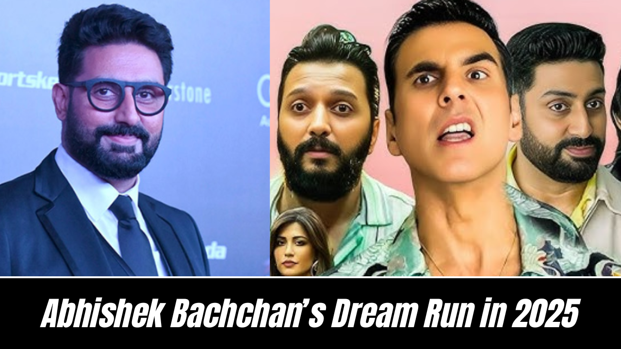 Abhishek Bachchan’s Dream Run in 2025: From Housefull 5 to Be Happy