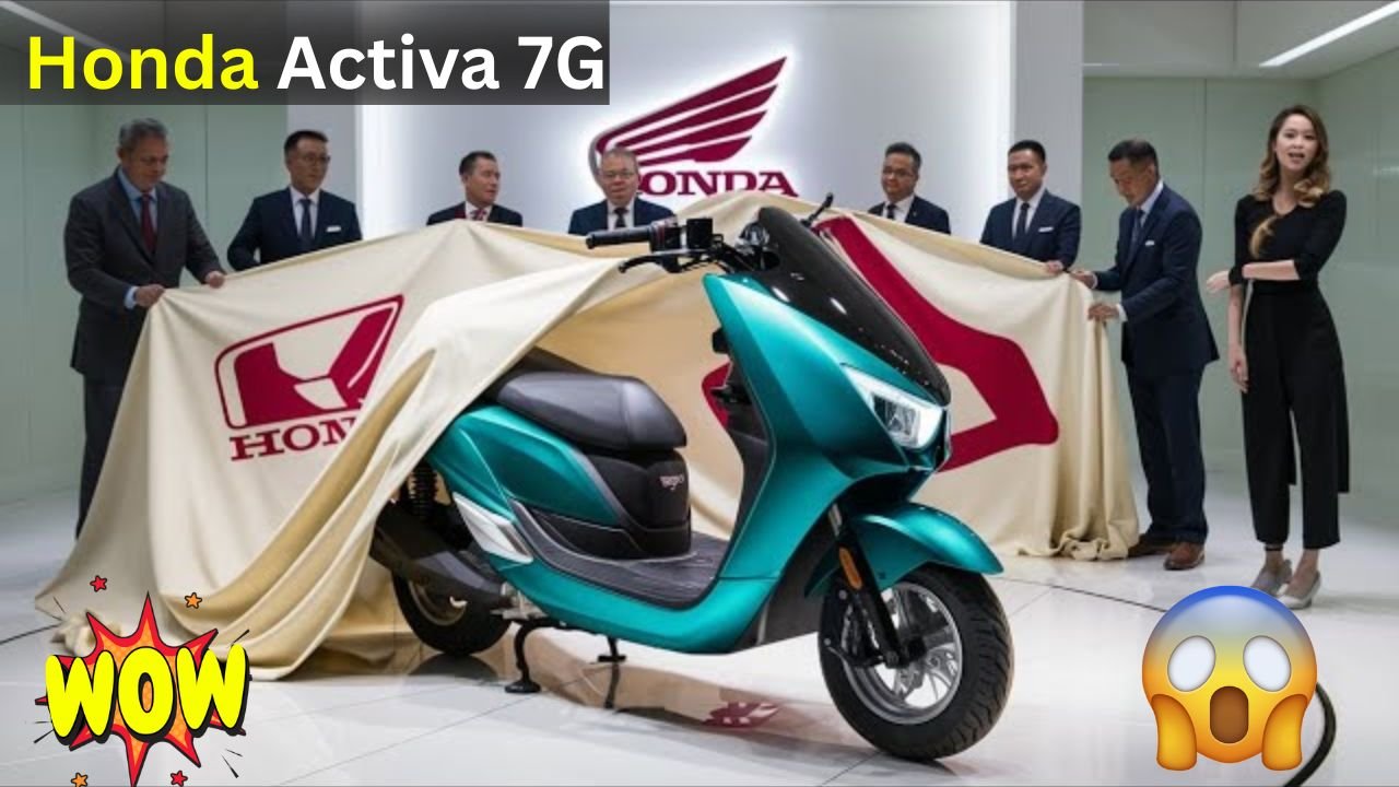 Honda Activa 7G Unveiled with 60 KMPL Mileage — A Game-Changer in Budget Scooters!