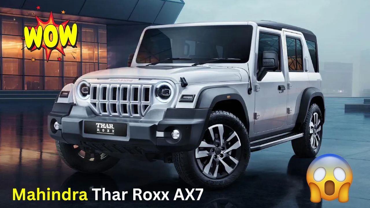 Mahindra Thar Roxx AX7 Launches with Fully Loaded Premium Features