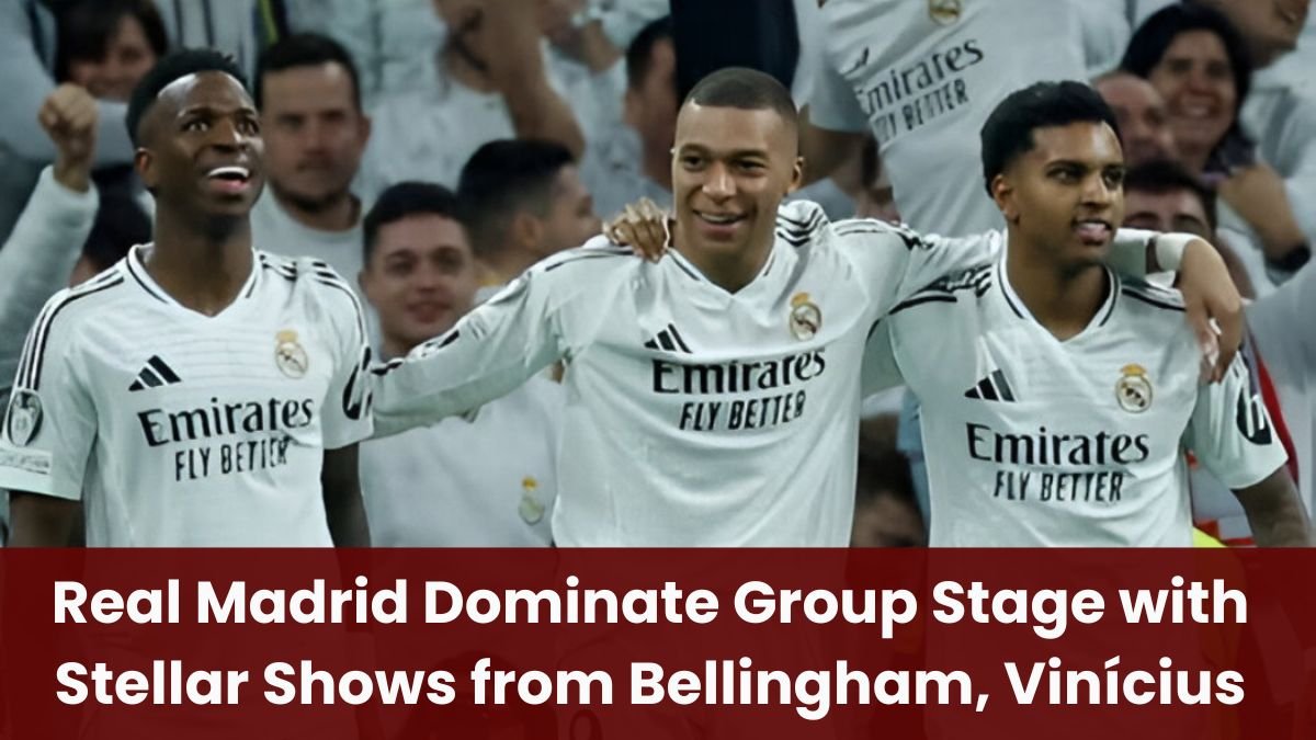Real Madrid Dominate Group Stage with Stellar Shows from Bellingham, Vinícius