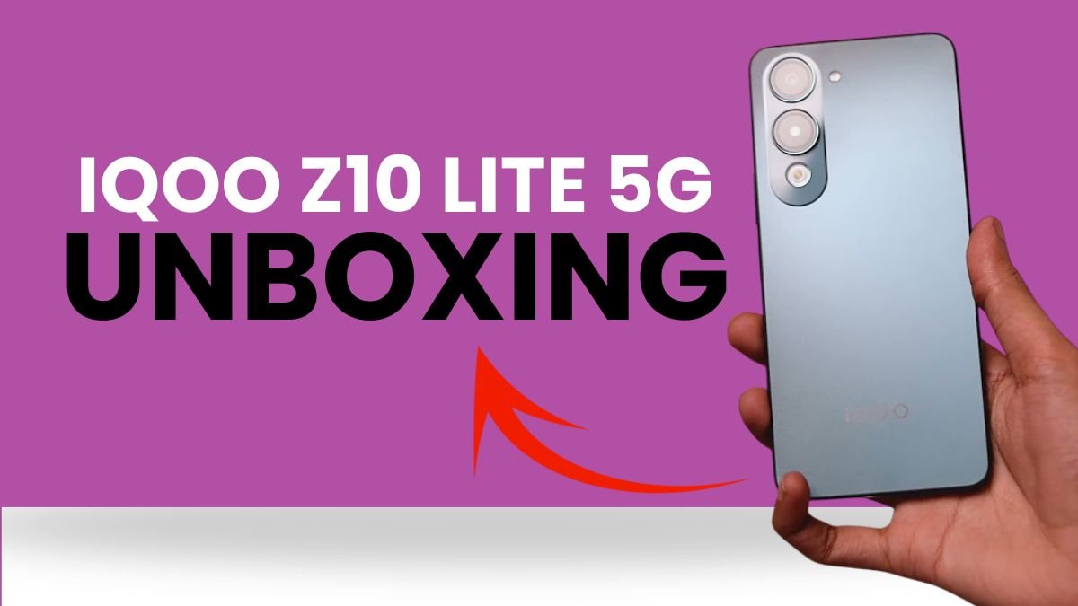 iQOO Z10 Lite 5G Unboxing