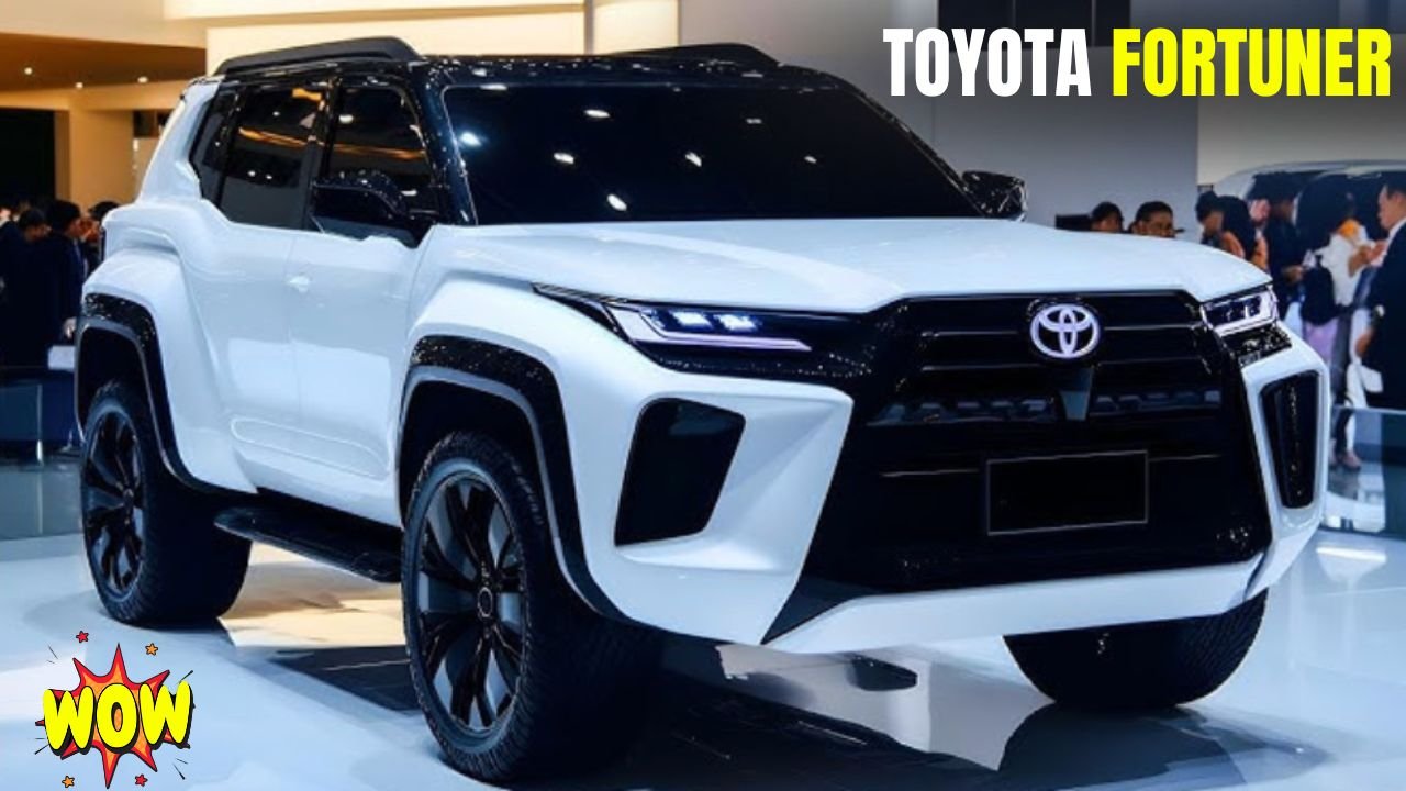 Toyota Fortuner 2025 Unveiled – Bold New Look, Premium Interior & Rugged Off-Road Power!
