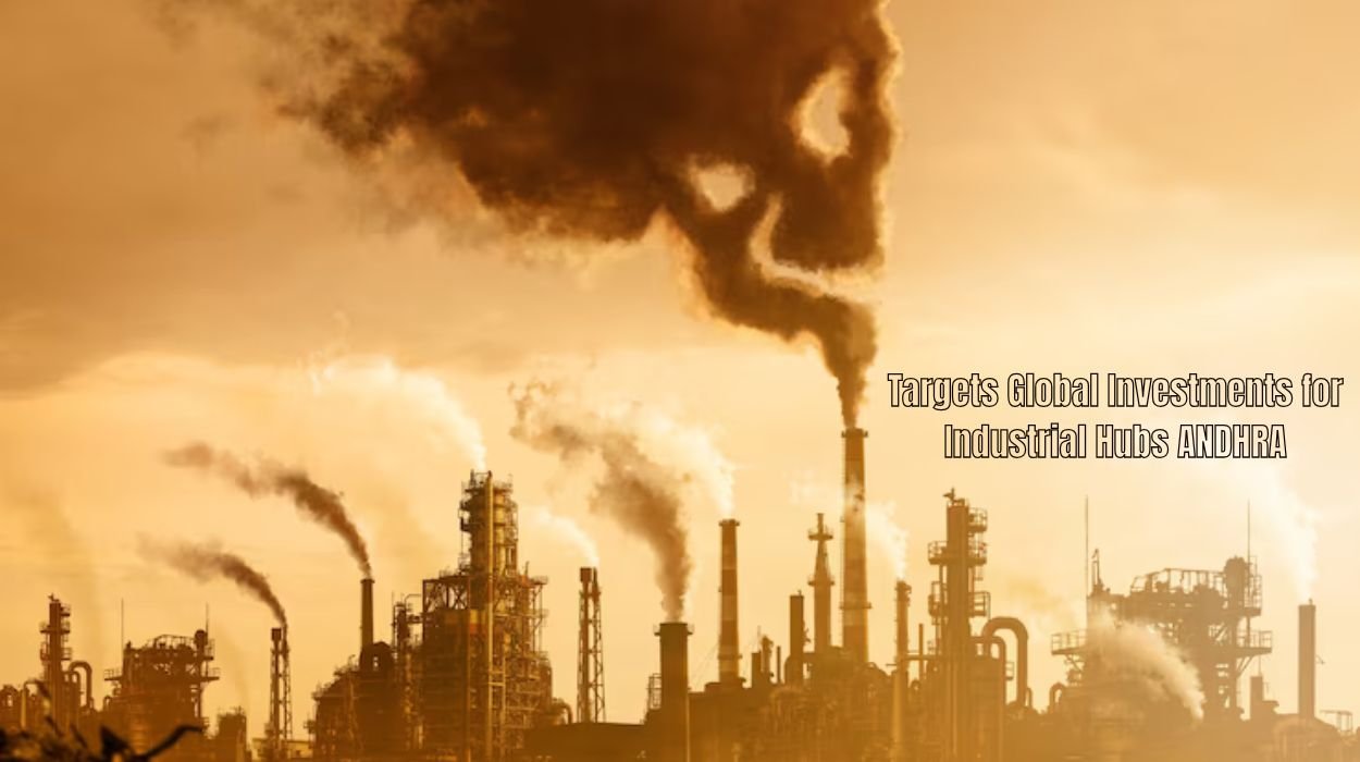 Targets Global Investments for Industrial Hubs ANDHRA