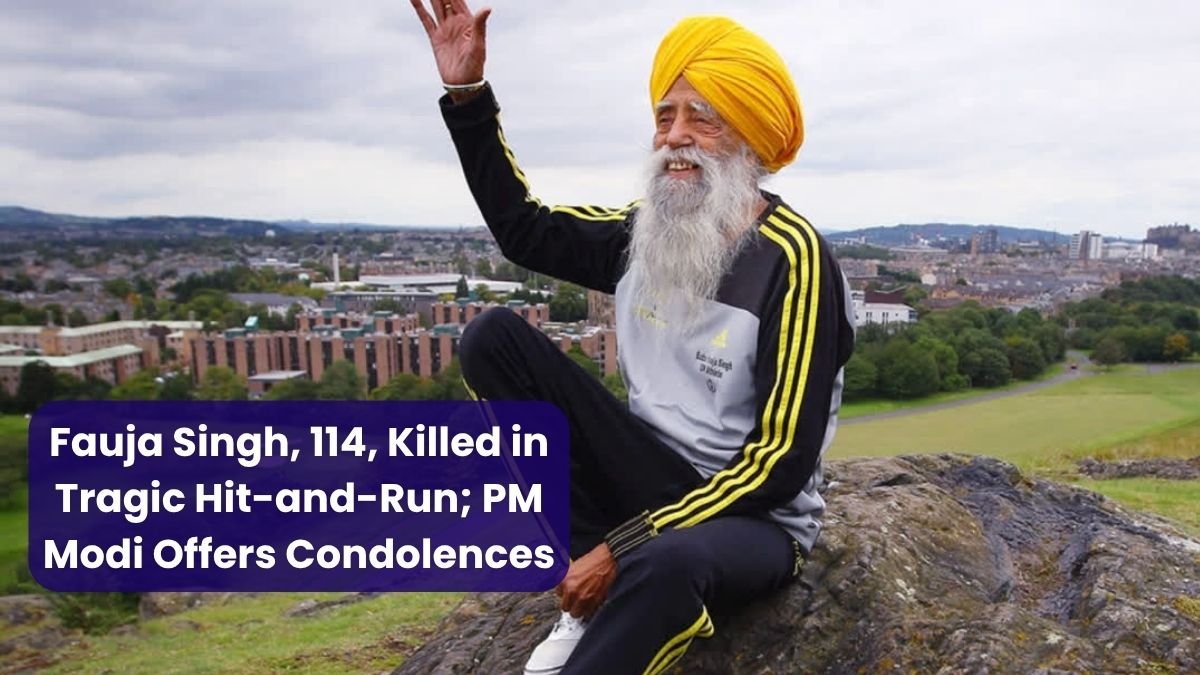 Fauja Singh, 114, Killed in Tragic Hit-and-Run; PM Modi Offers Condolences