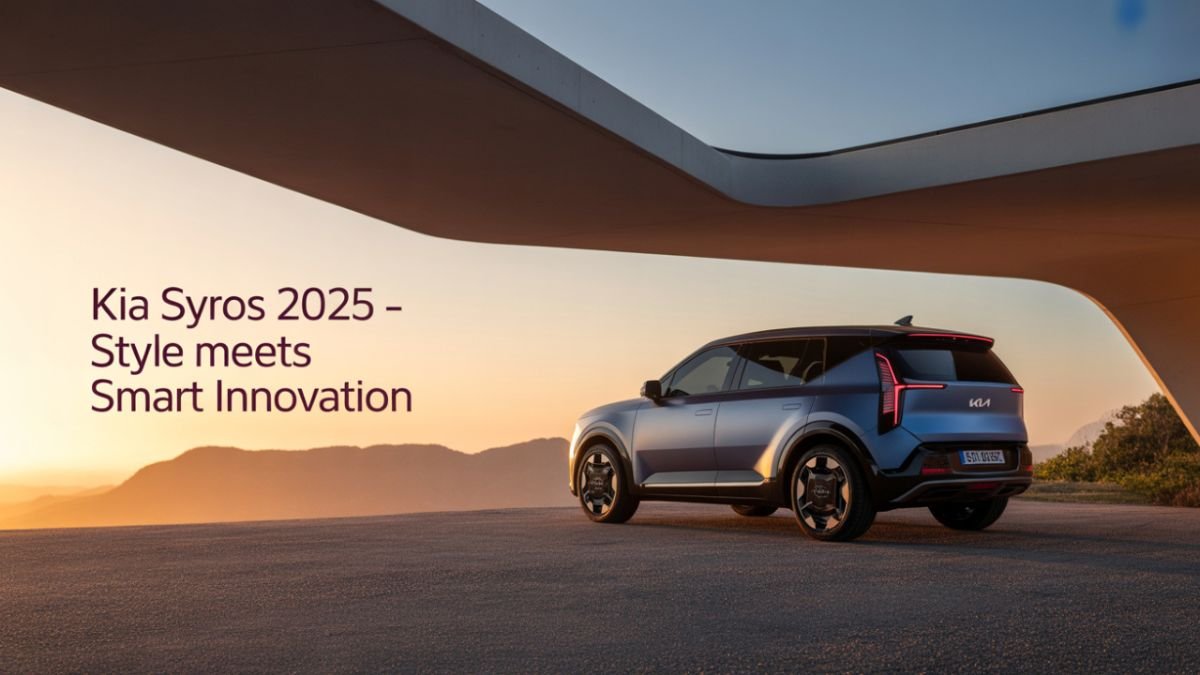 Kia Syros Features: The Ideal Combination of Design, Comfort, and Innovation