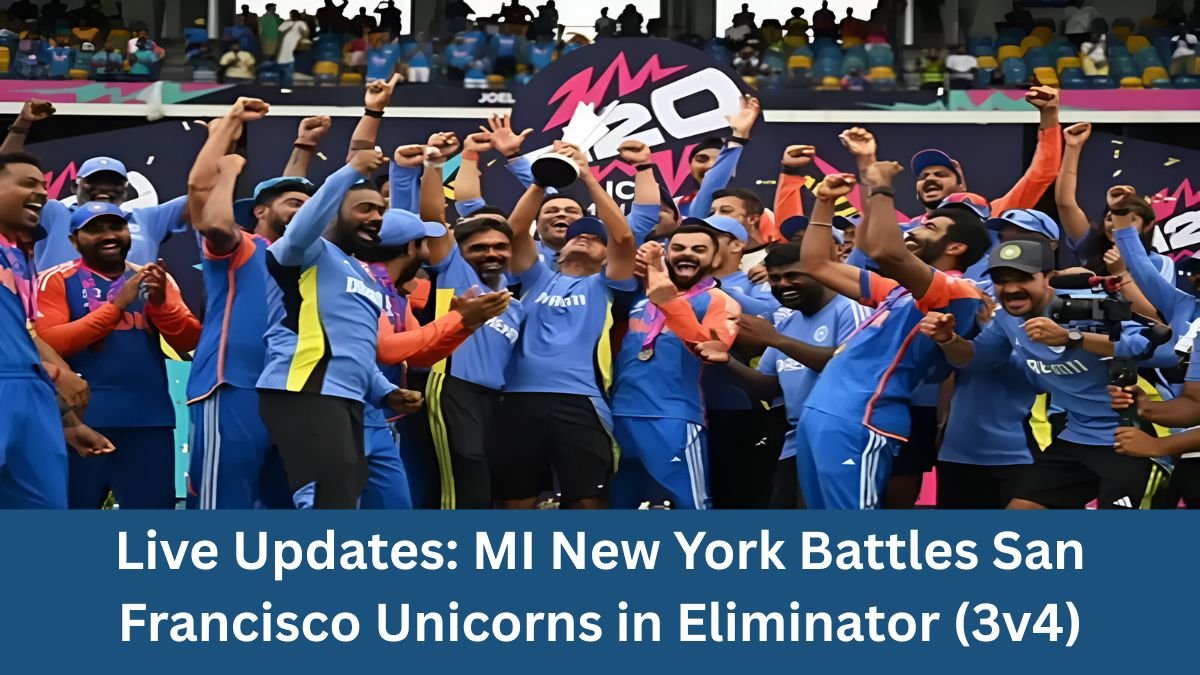 Live Updates MI New York Battles San Francisco Unicorns in Eliminator (3v4)