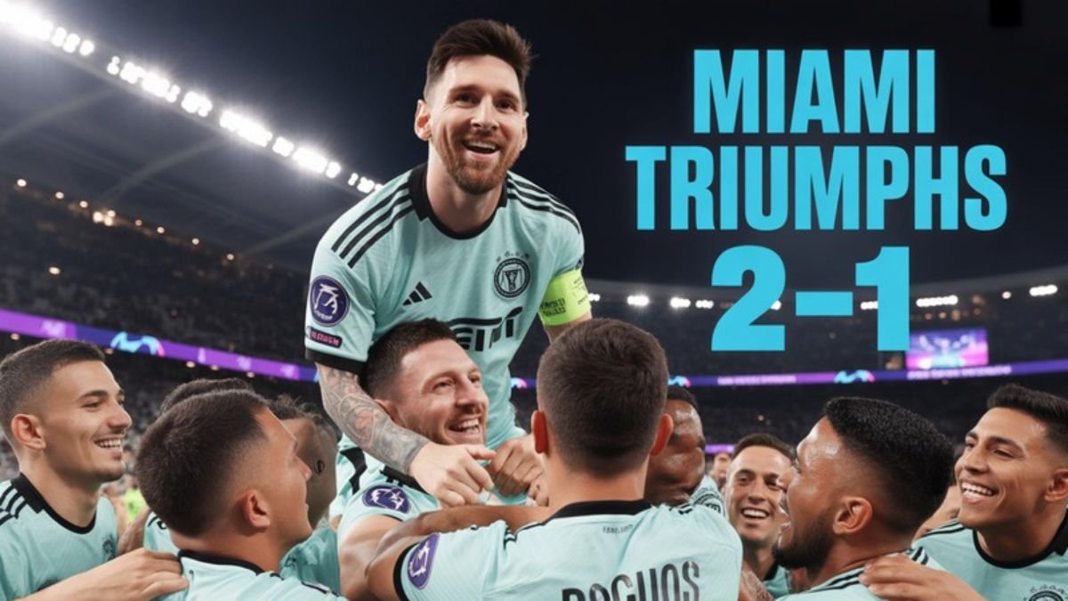 Messi Magic Delivers Inter Miami 2-1 Victory Against New England Revolution