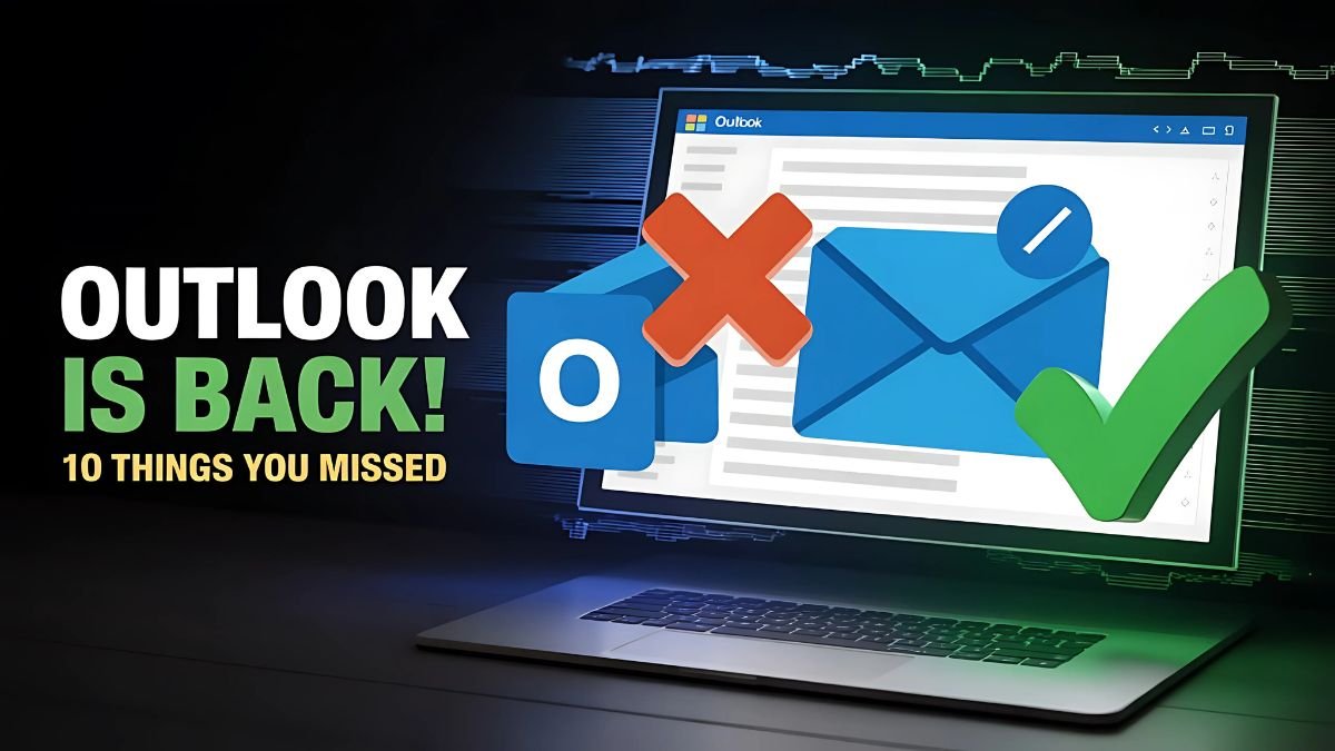 Microsoft Outlook is back on