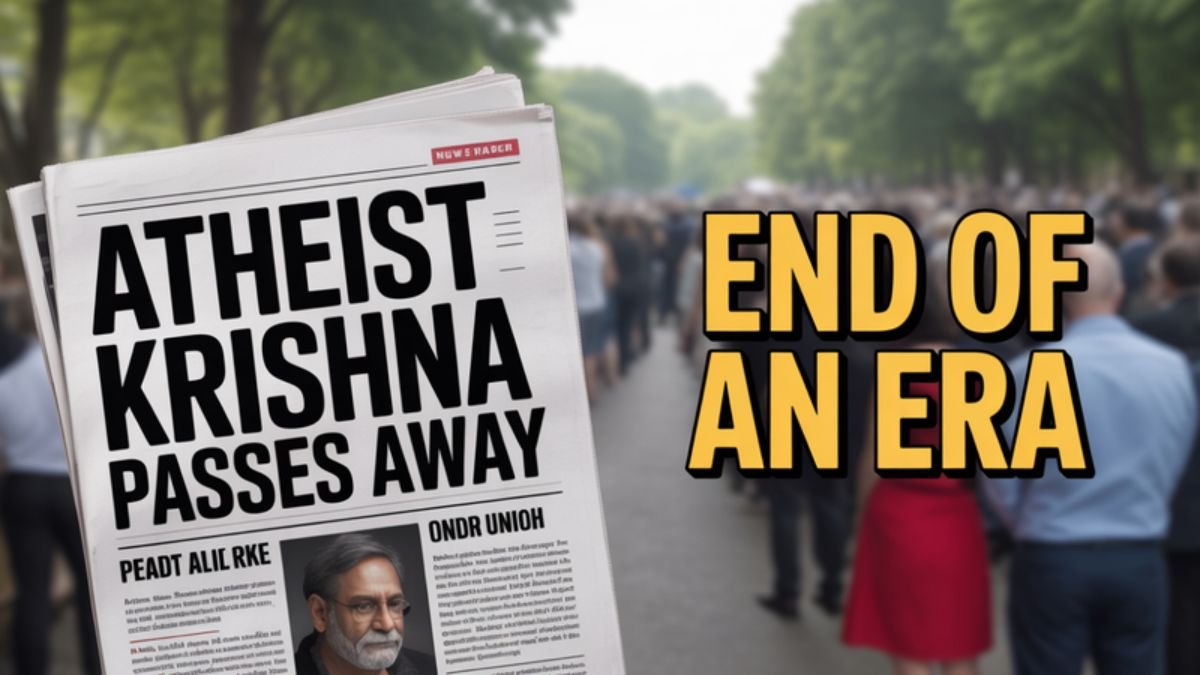 Popular Creator Atheist Krishna Dies of Pneumonia in Hyderabad