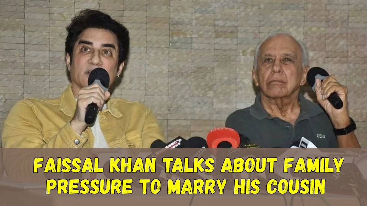 Aamir Khan’s Brother Faissal Khan Talks About Family Pressure to Marry His Cousin