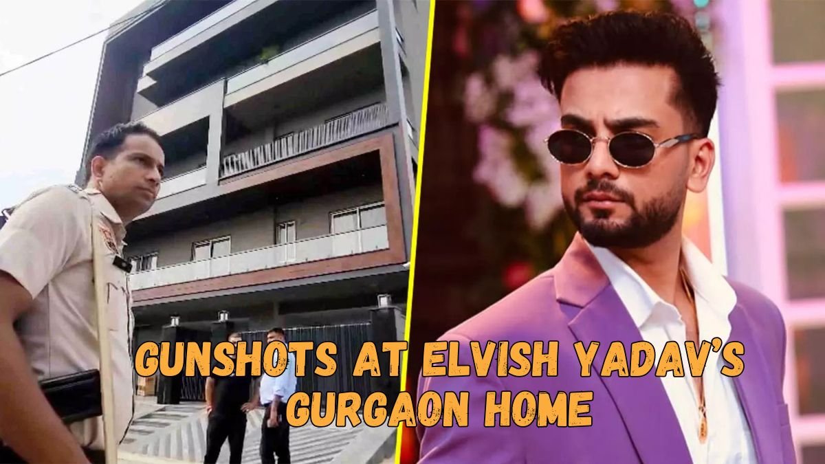 CCTV Captures Gunshots at Elvish Yadav’s Gurgaon Home; Gang Claims Involvement