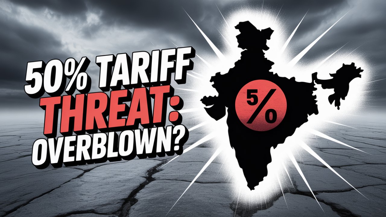 How Trump's 50% Tariffs Might Not Impact India's Economic Growth, According to S&P