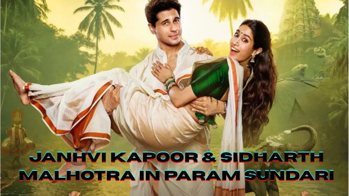 Janhvi Kapoor & Sidharth Malhotra in Param Sundari: A Flat Love Story