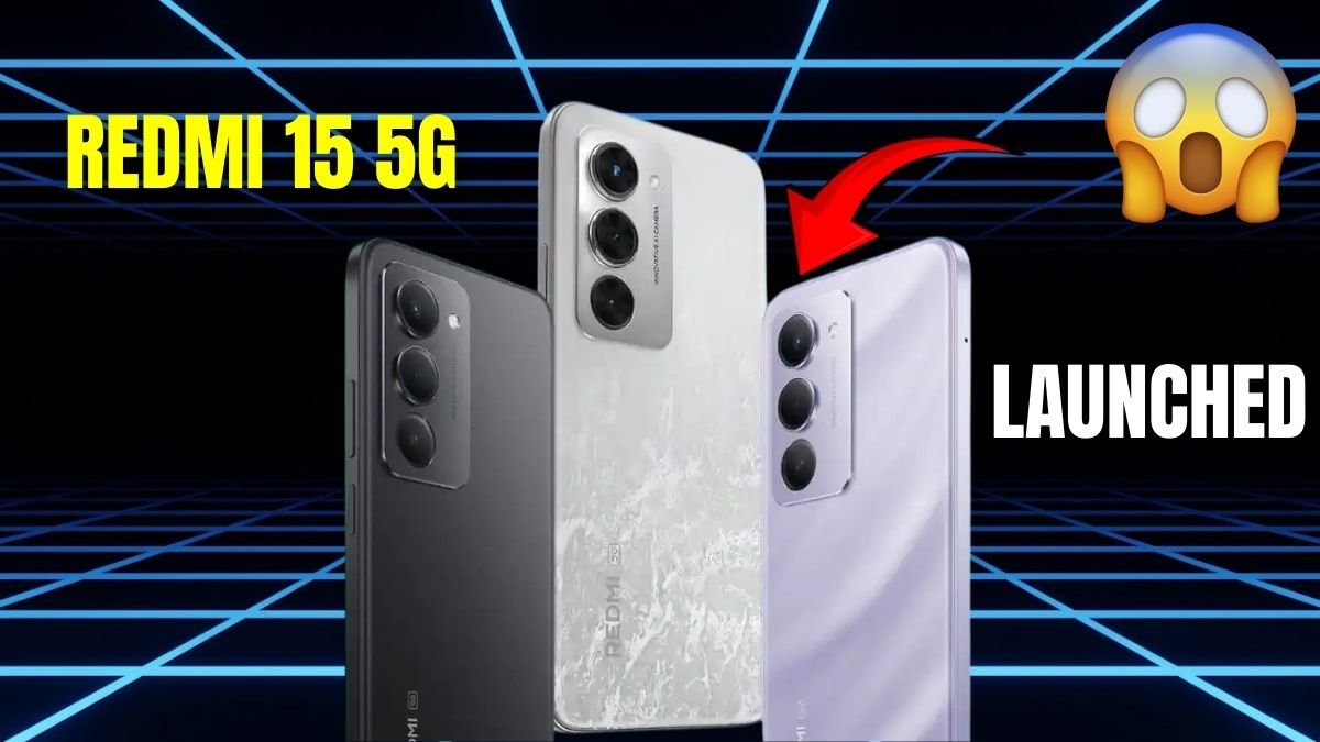 Redmi 15 5G Launched