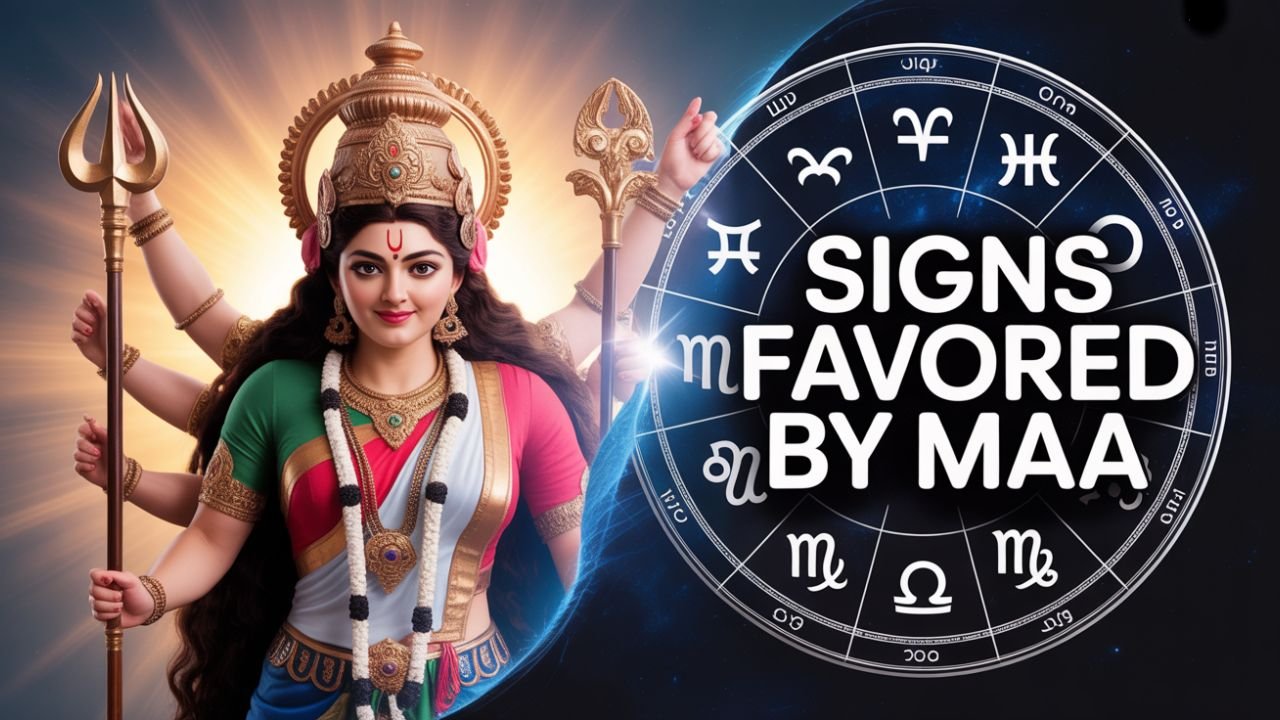 Navratri Blessings 2025: Maa Durga Favors These 5 Zodiac Signs!