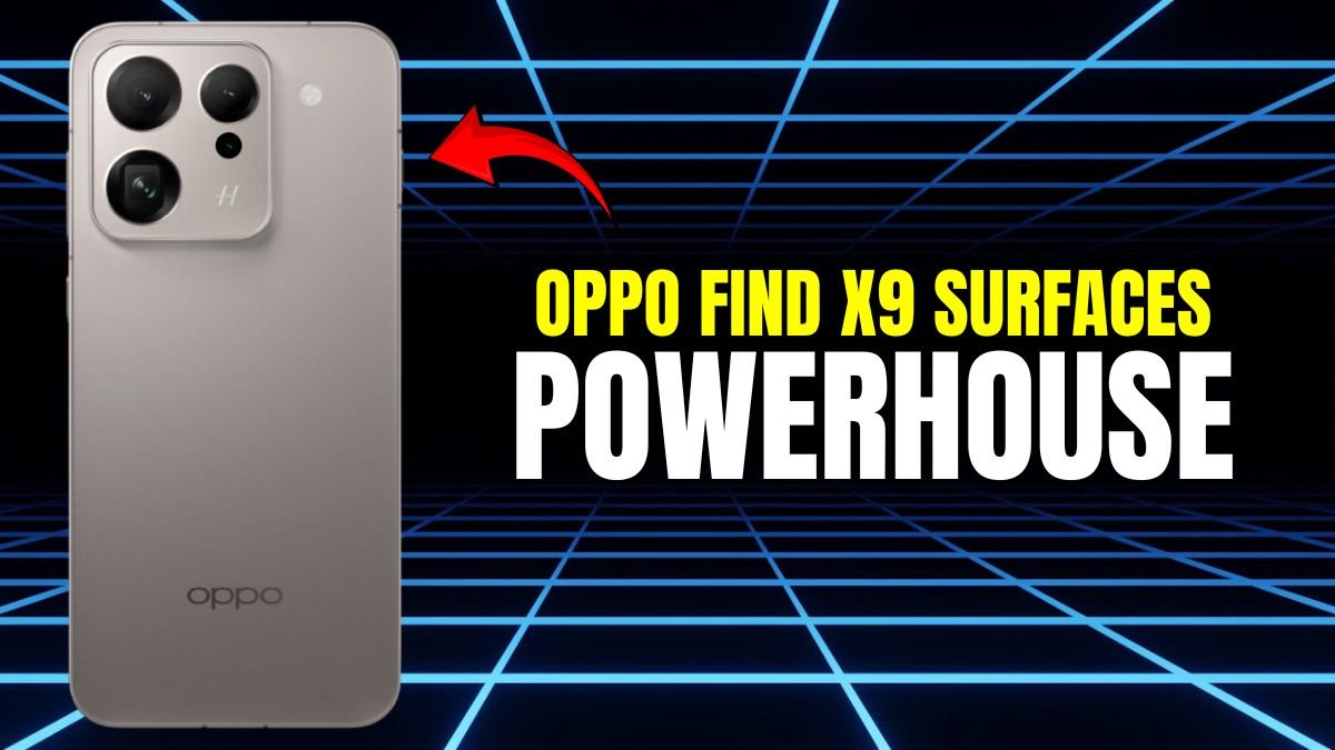 OPPO Find X9 Surfaces: Dimensity 9500 Powerhouse Set to Shock Rivals!
