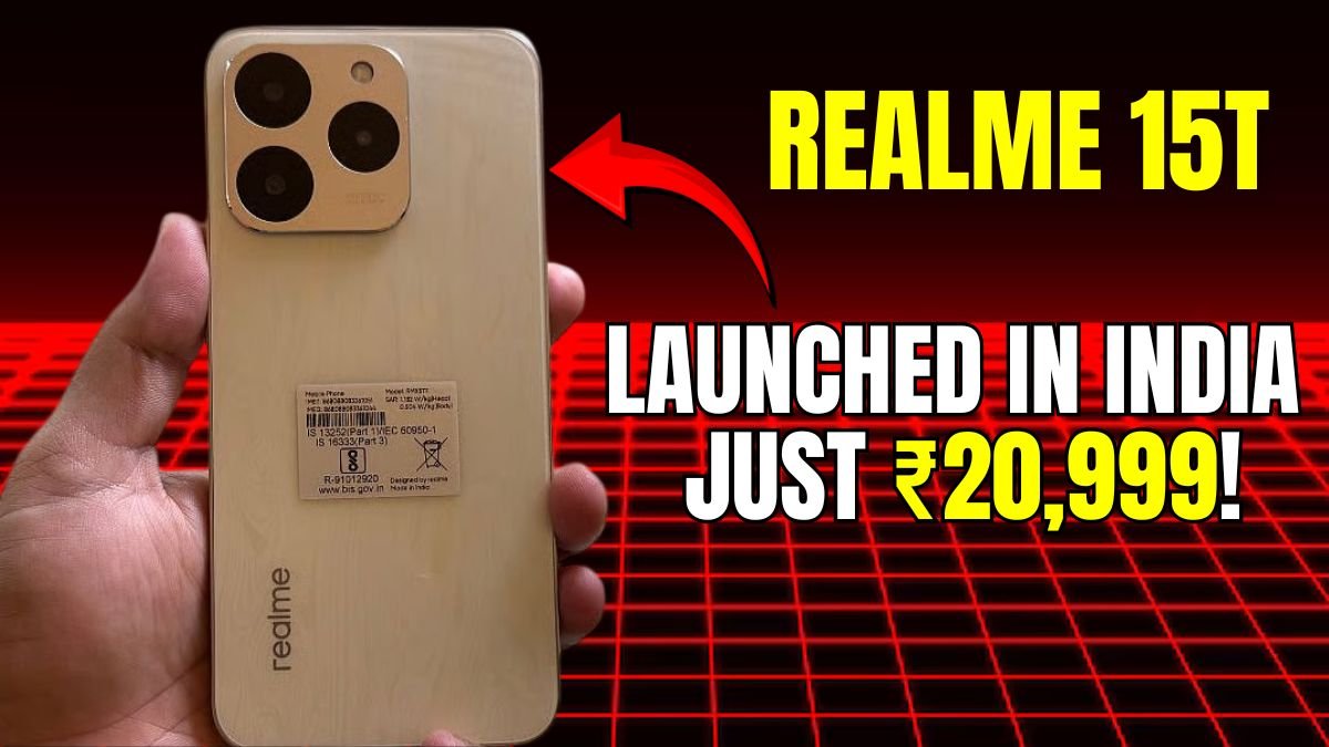 Realme 15T Launched in India