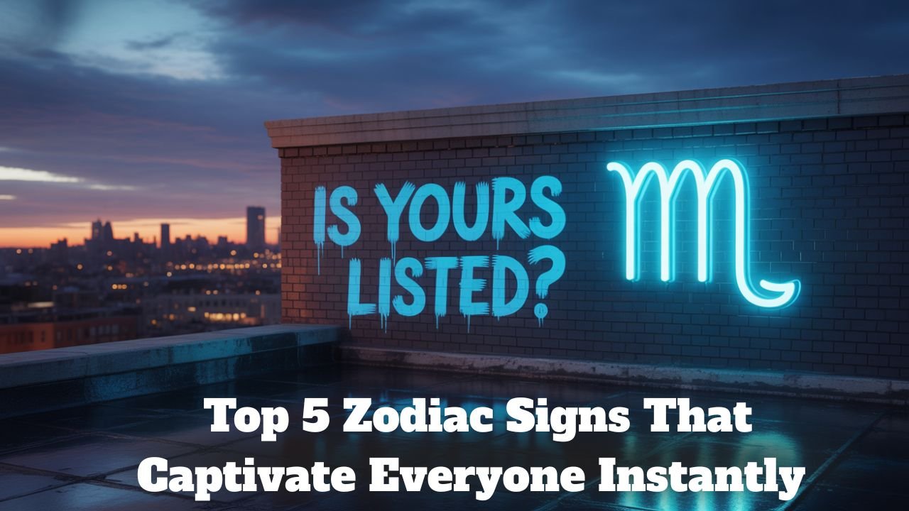 Top 5 Zodiac Signs That Captivate Everyone Instantly – Is Yours One of Them?