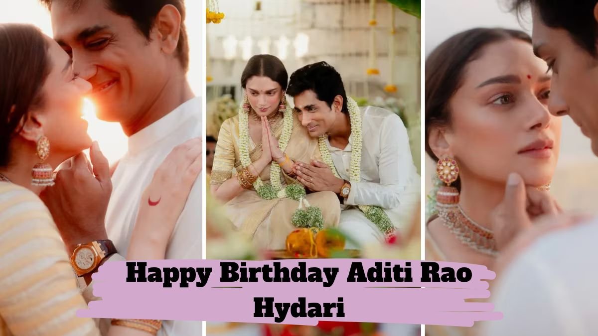 Happy Birthday Aditi Rao Hydari Inside Her Serene Temple Wedding with Siddharth