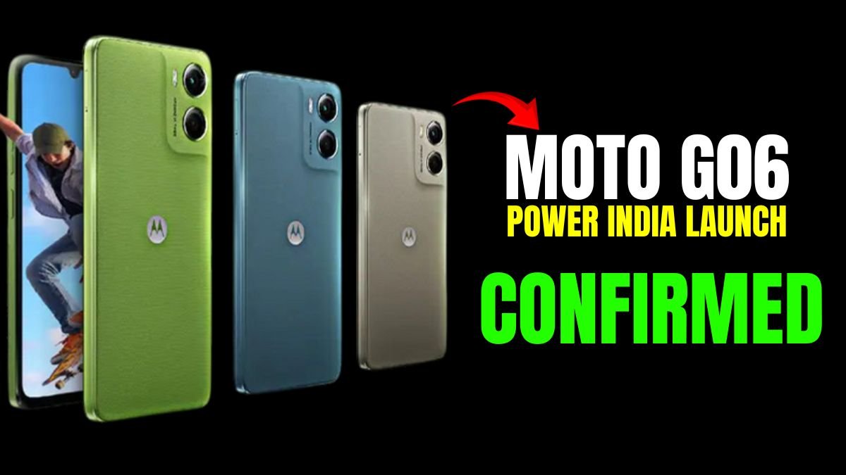 Moto G06 Power India Launch Confirmed — Massive 7000mAh Battery to Steal the Show!