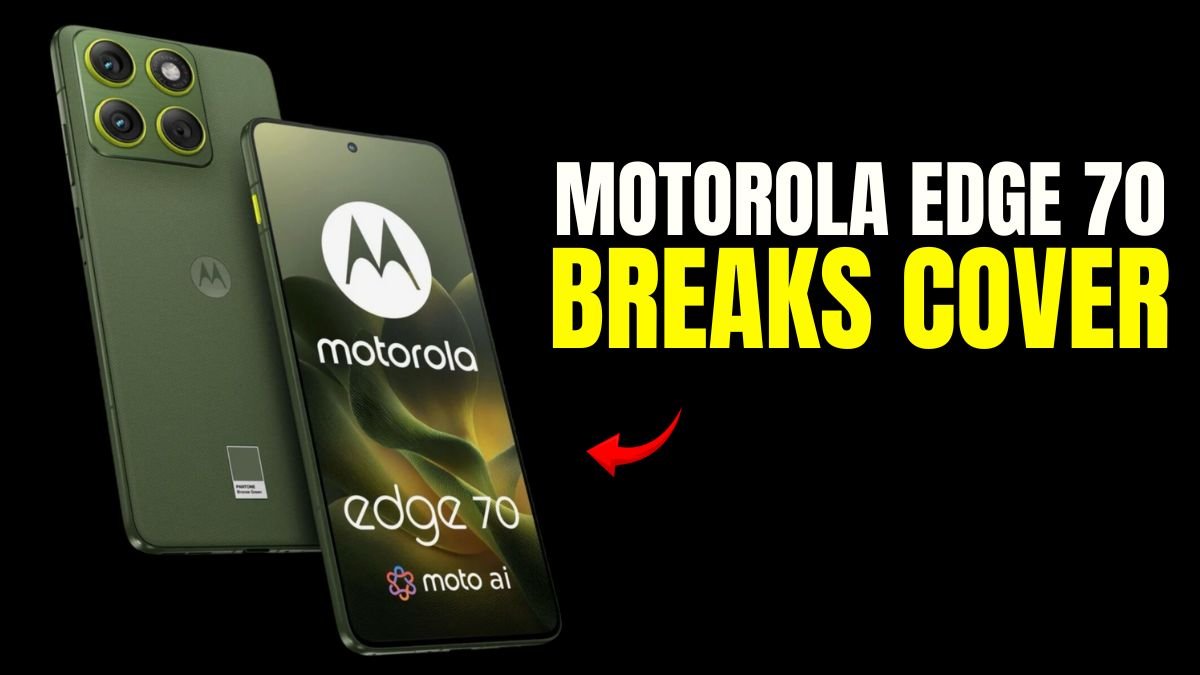 Motorola Edge 70 Breaks Cover: Ultra-Slim 6mm Body with 1.5K OLED Screen Looks Unreal!