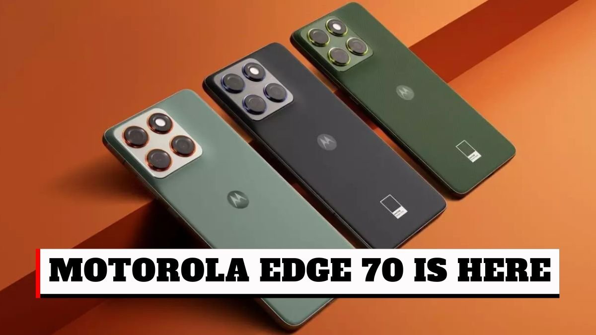 Motorola Edge 70 Is Here — 6.67” 120Hz OLED + Snapdragon 7 Gen 4 = Pure Speed!