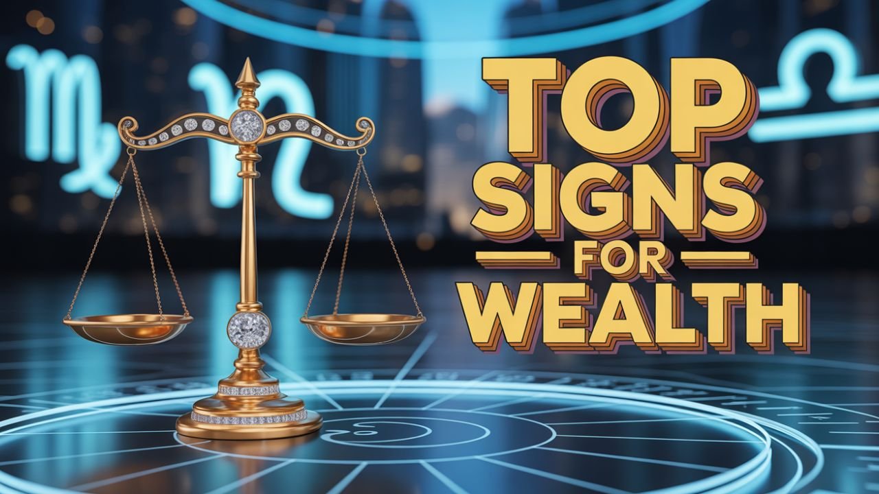 Top 5 Zodiac Sign Who will be the richest in 2025