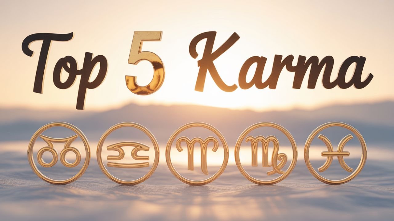 Top 5 Zodiac Signs Blessed by Good Karma