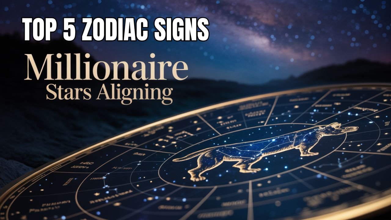 Top 5 Lucky Star Signs Set to Become Millionaires in 2025!