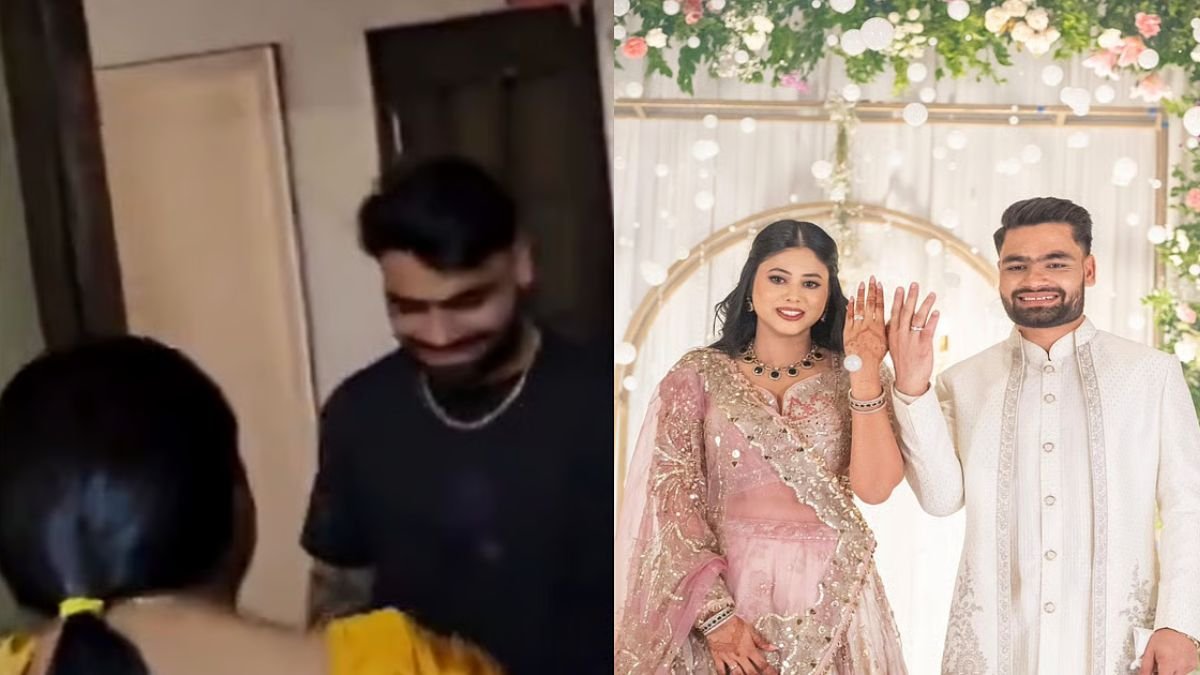 “Daamad Ji Aaye Angna Mein” – Rinku Singh Receives Warm Welcome at Sasural