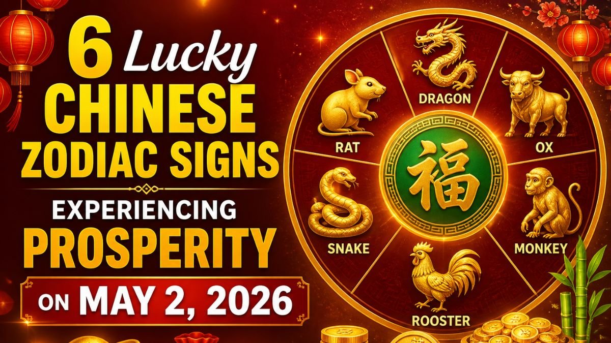 6 Lucky Chinese Zodiac Signs Experiencing Prosperity on May 2, 2026