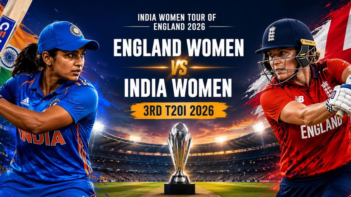 India Women Tour of England 2026: England Women and India Women Clash in 3rd T20I