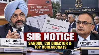 Election Commissioner S S Sandhu, CBI Director and Top Bureaucrats Face SIR Notice