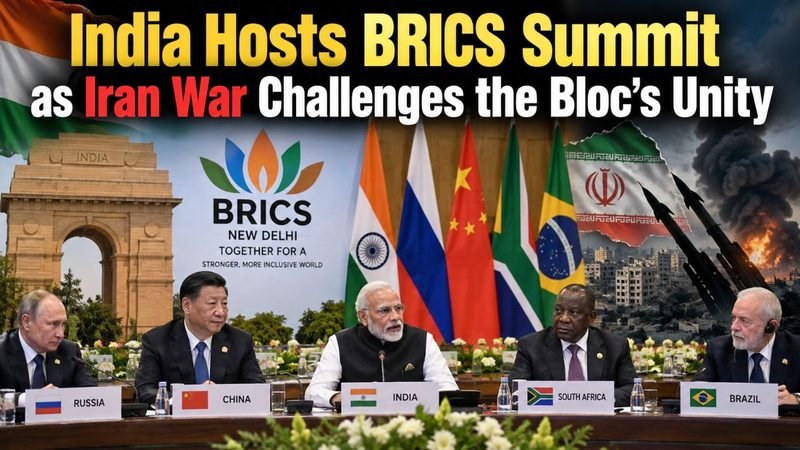 India Hosts BRICS Summit as Iran War Challenges the Bloc’s Unity