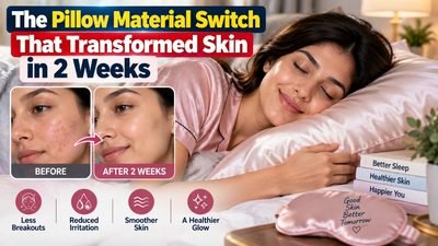 The Pillow Material Switch That Transformed Skin in 2 Weeks