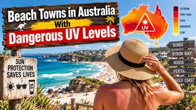 Beach Towns in Australia With Dangerous UV Levels