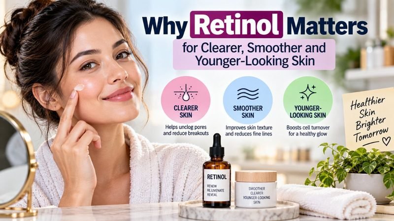 Why Retinol Matters for Clearer, Smoother and Younger-Looking Skin