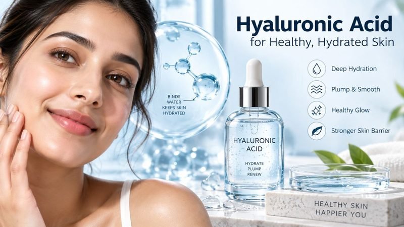 Hyaluronic Acid for Healthy, Hydrated Skin