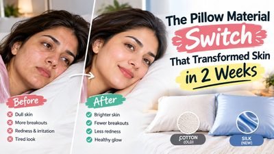 The Pillow Material Switch That Transformed Skin in 2 Weeks