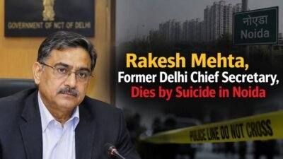 Rakesh Mehta, Former Delhi Chief Secretary, Dies by Suicide in Noida